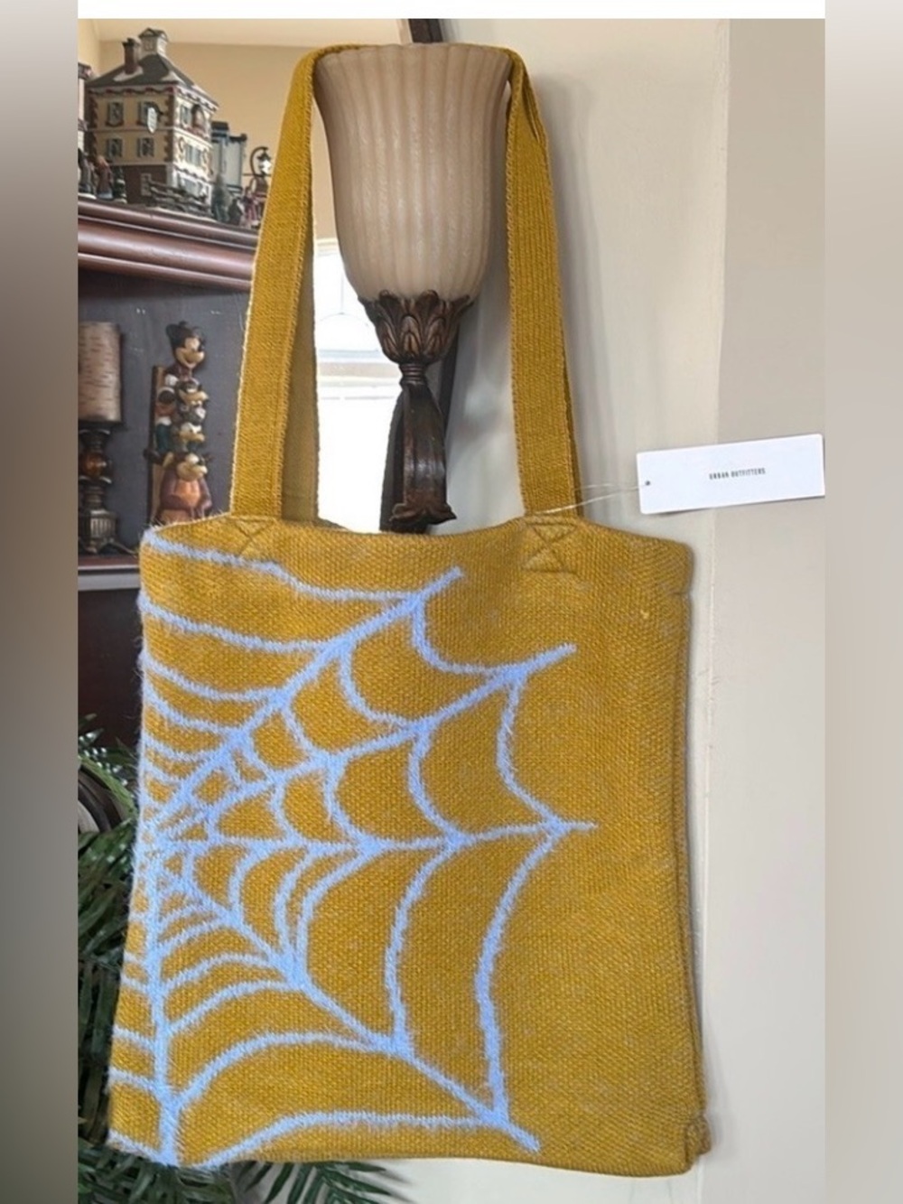 Knit shopper bag